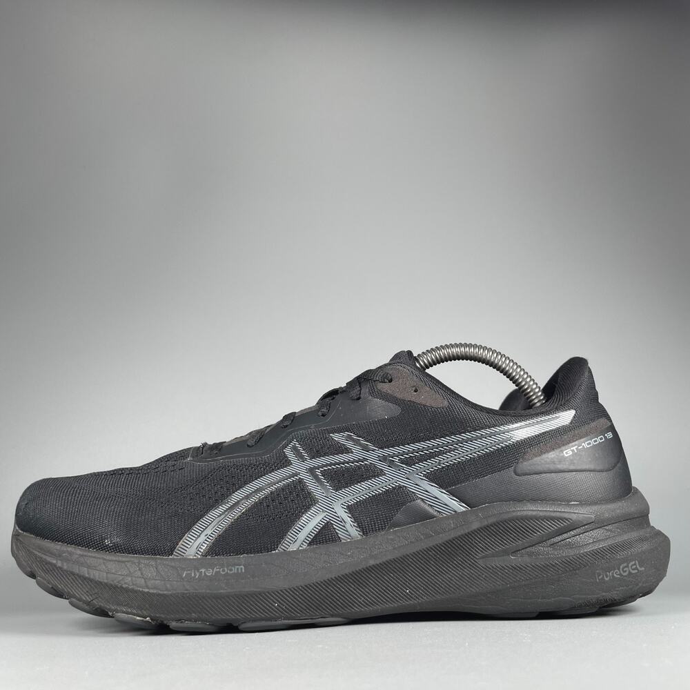 Asics GT-1000 13 Men's Size 10 Wide Black Running Shoes Athletic Sneakers Casual